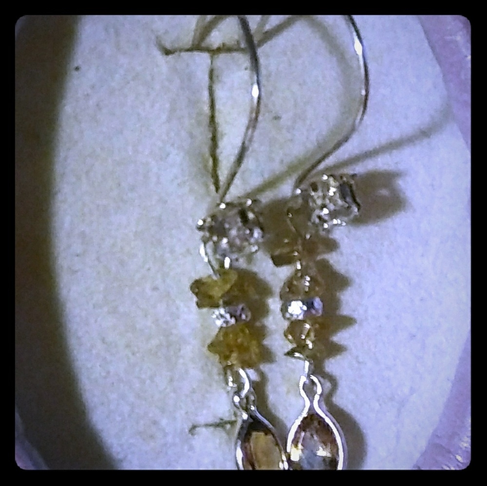 Natural Rare Color Change Garnet SS Earrings
